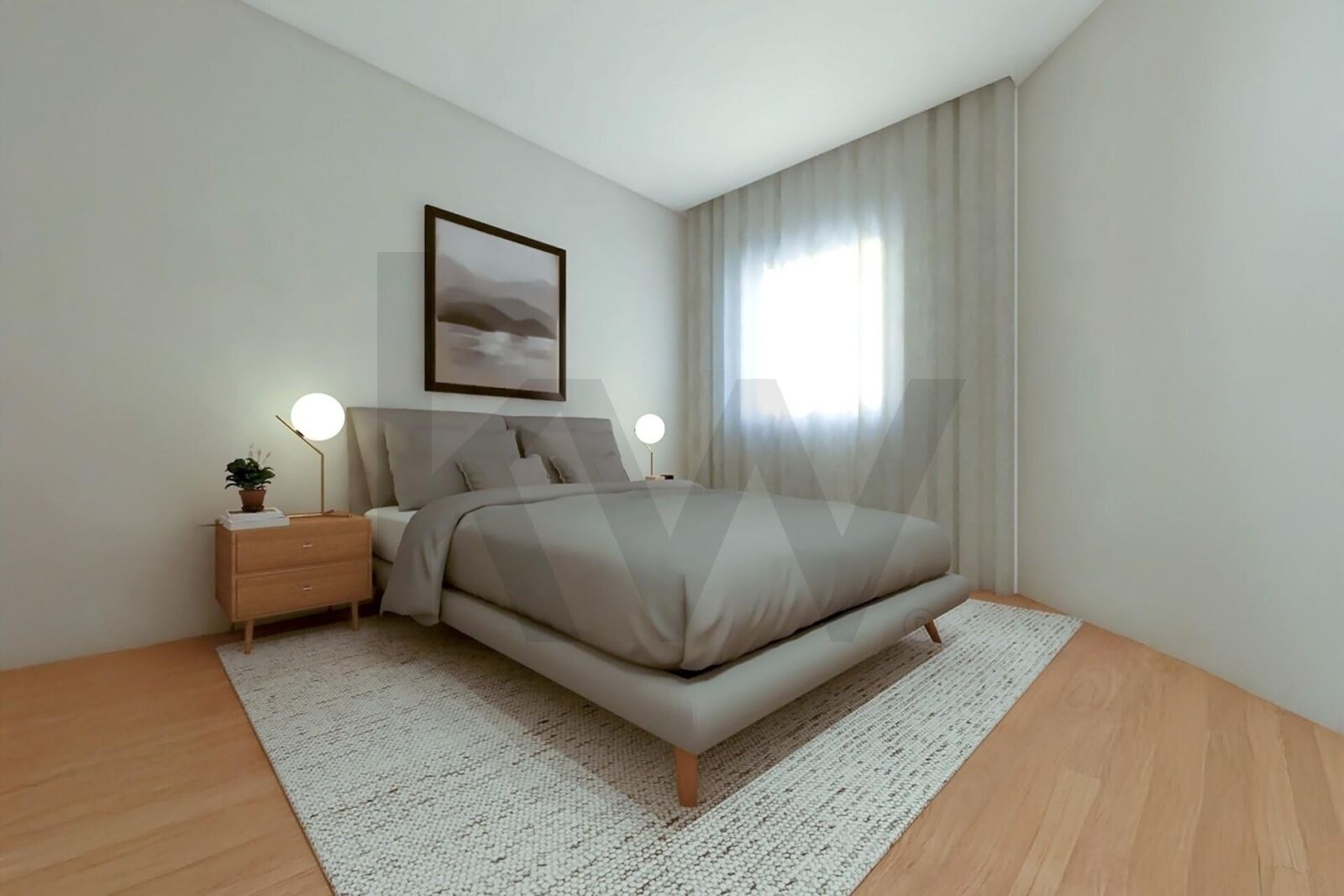 Moradia T1 renovada com jardim em Custóias