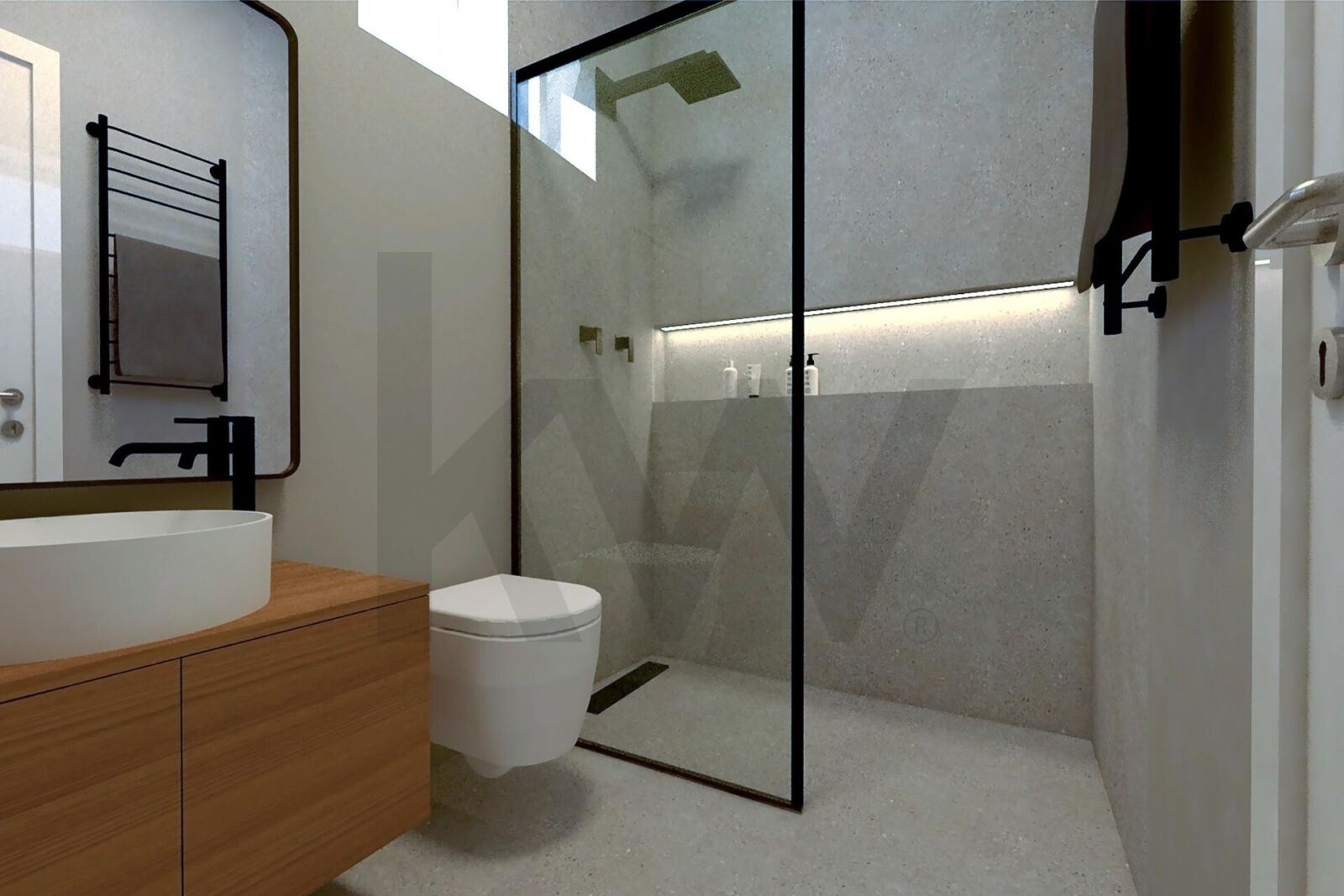 Moradia T1 renovada com jardim em Custóias