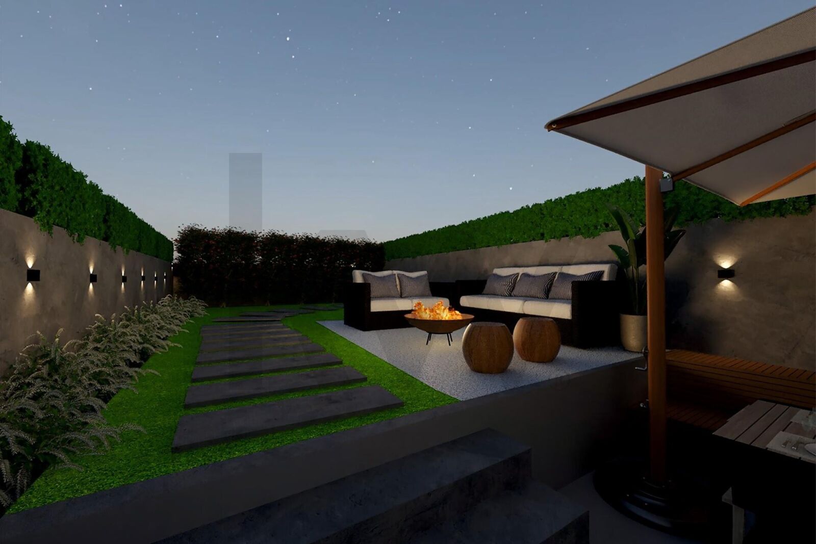 Moradia T1 renovada com jardim em Custóias