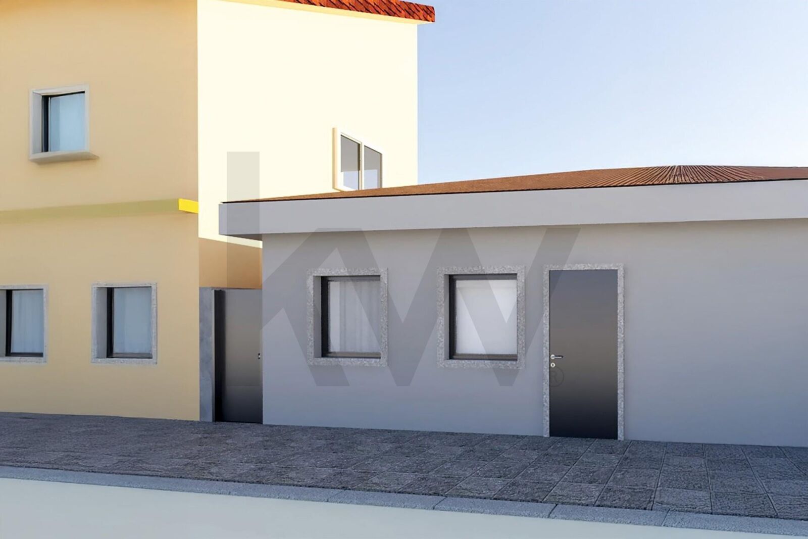 Moradia T1 renovada com jardim em Custóias