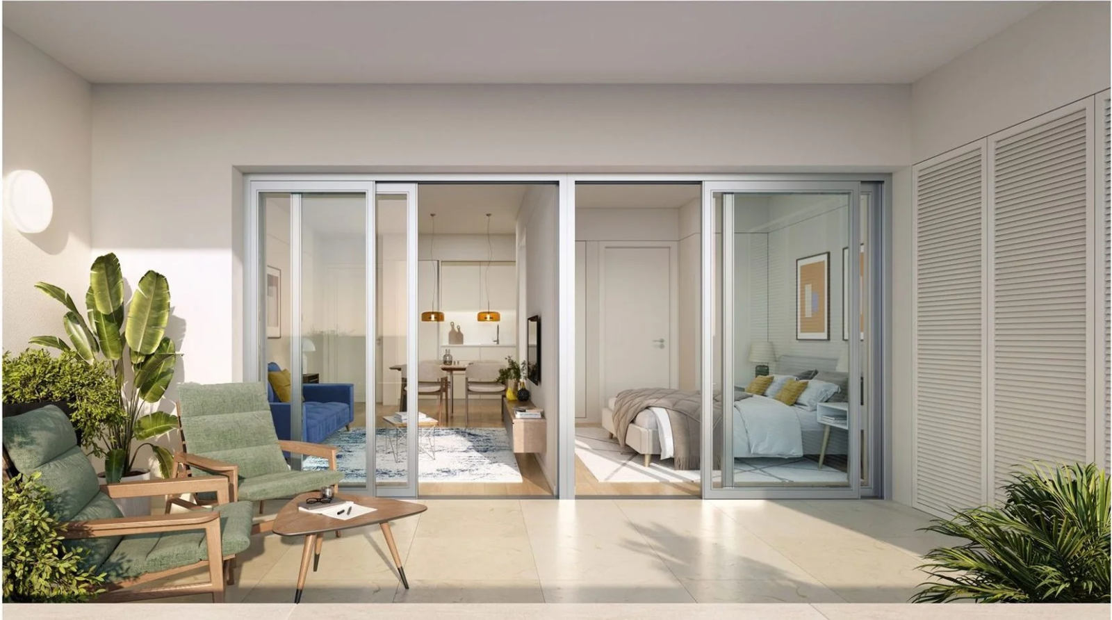 Apartamento T1 novo no Porto