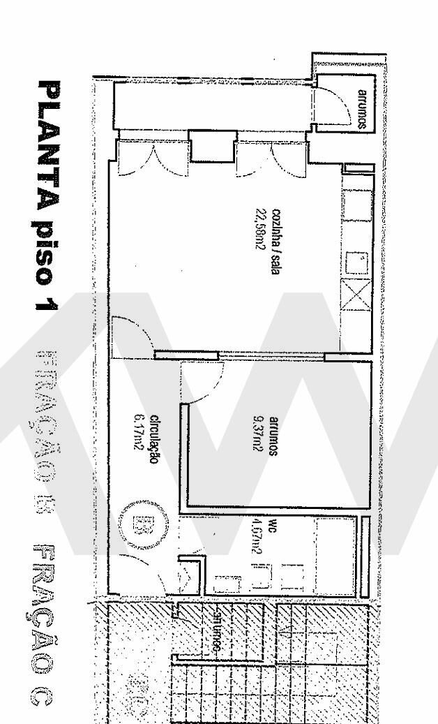 Apartamento T1 renovado no Porto