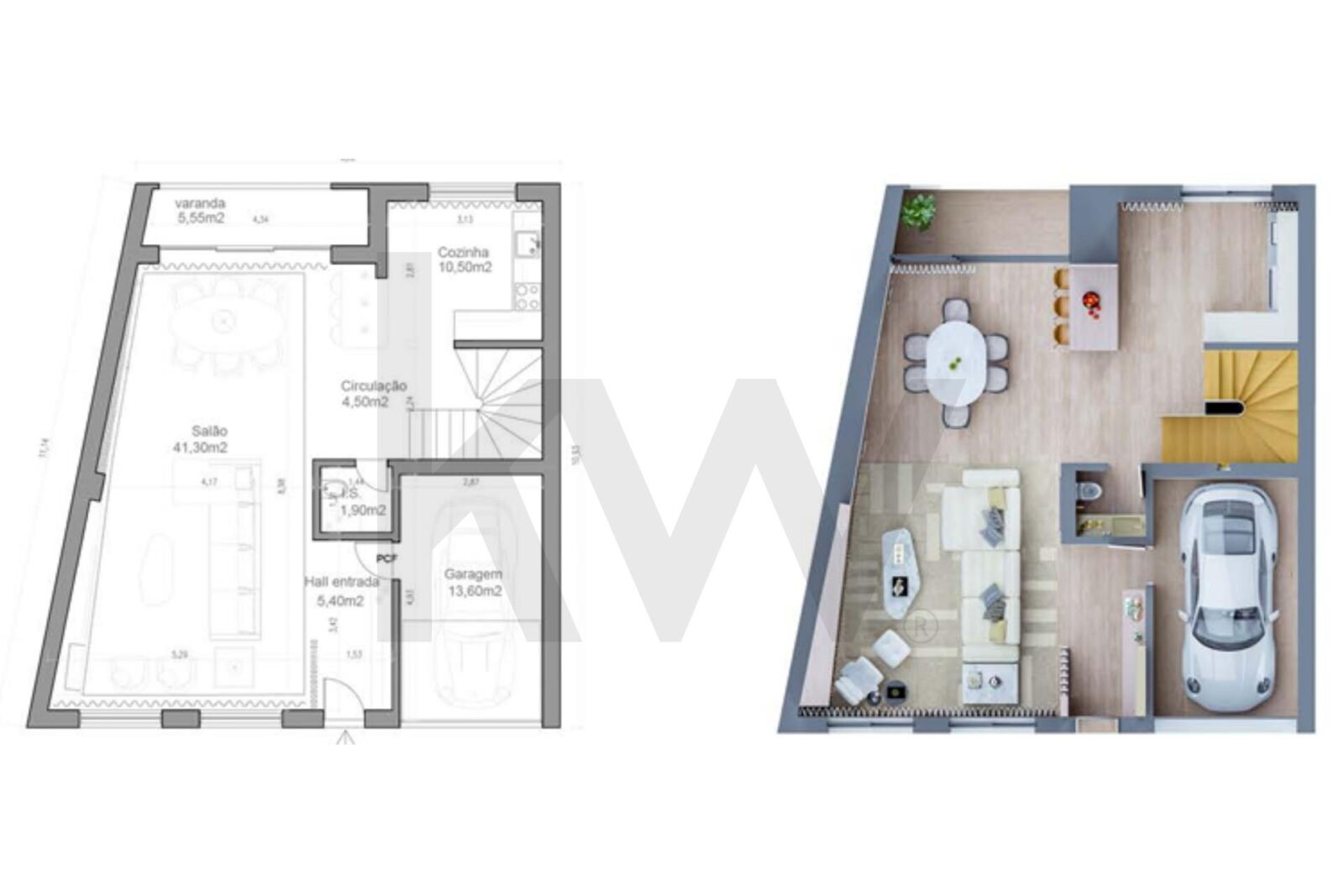 Moradia T3+1 com piscina no Porto